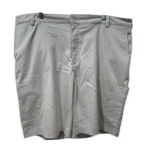 PING Shorts Mens Size 42 Khaki Tan Cargo Sensor Cool Golf Chino Performance
